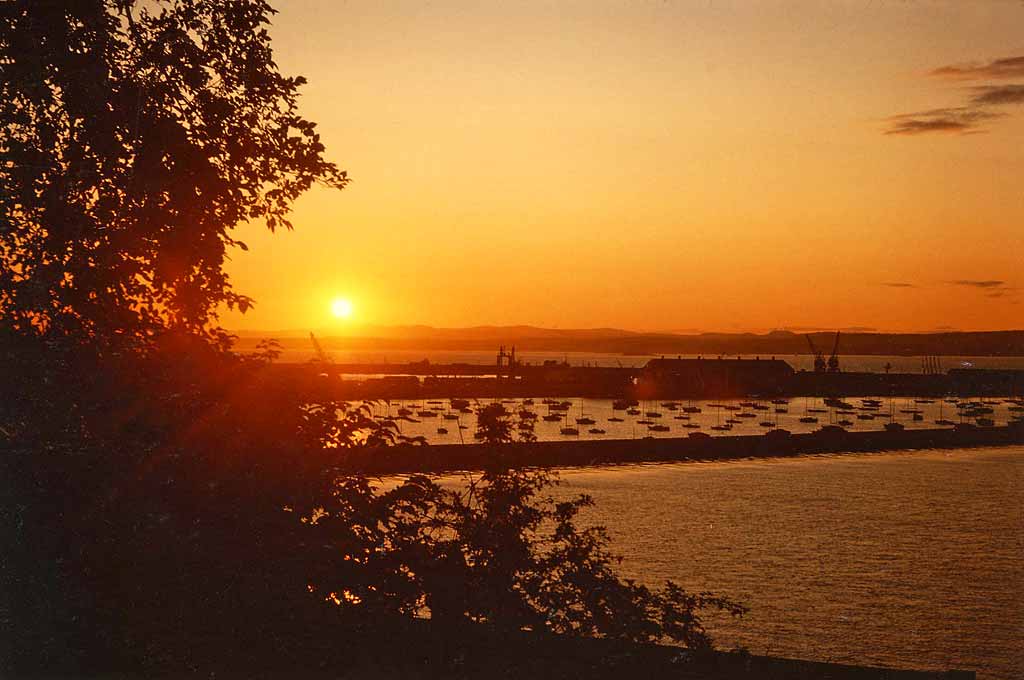 Granton Eastern Harbour -  Late evening