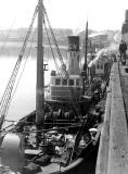 Trawler, believed to be at Middle Pier, Granton Harbour