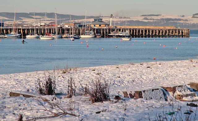 Granton Harbour - Snow - Christmmas Eve, 2010