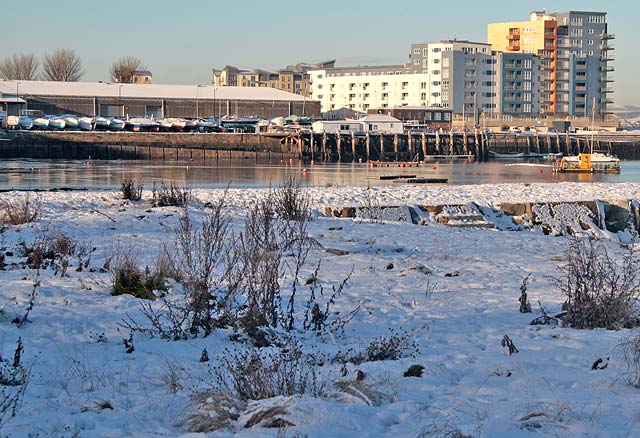 Granton Harbour - Snow - Christmmas Eve, 2010