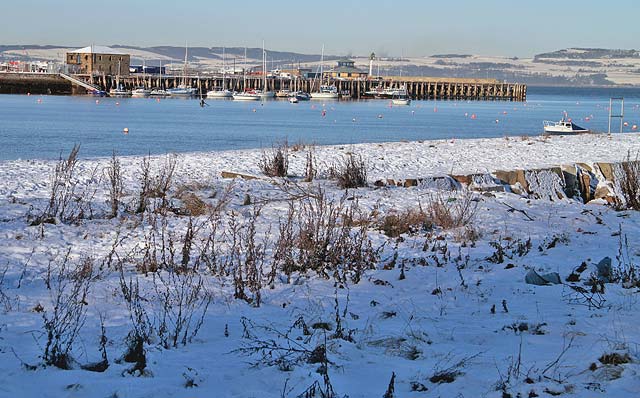 Granton Harbour - Snow - Christmmas Eve, 2010