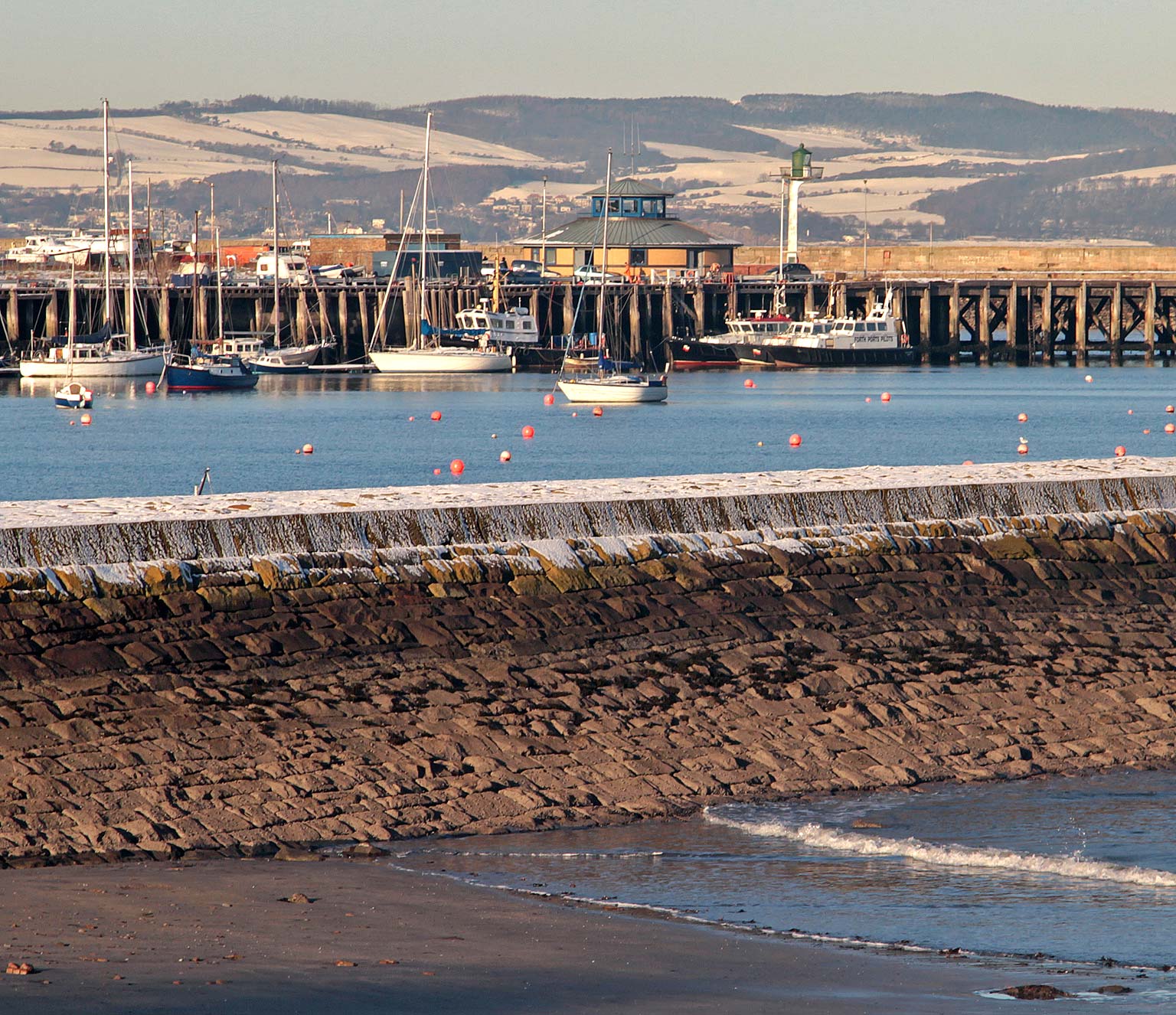 Granton Harbour - Snow - Christmmas Eve, 2010