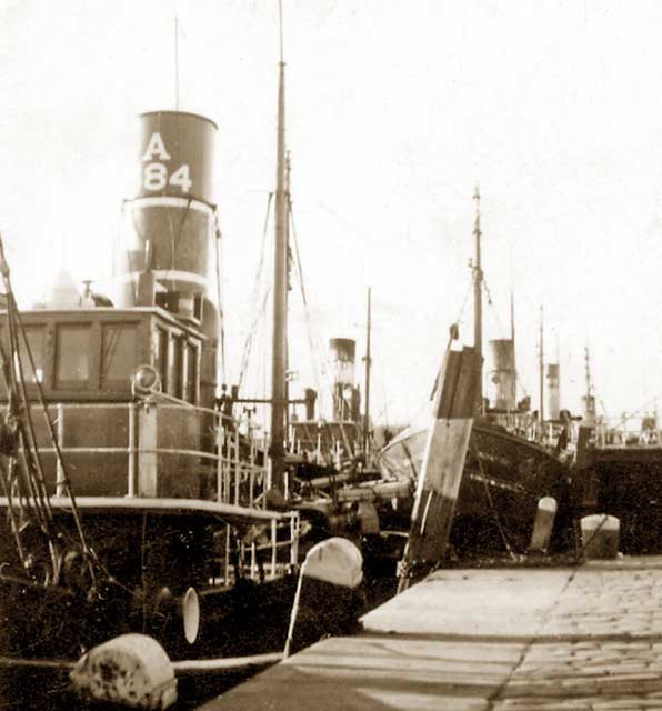 Granton Harbour - Trawlers  -  When?