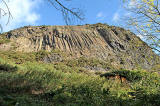 Samson's Ribs, Holyrood Park  -  On the road through the park, between Newington and Duddingston Loch