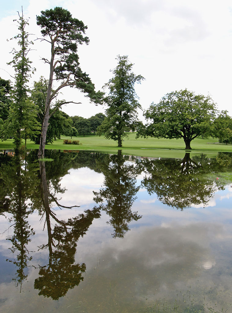 Inch Park, Liberton  -  August 2008  -  Flood in the Park