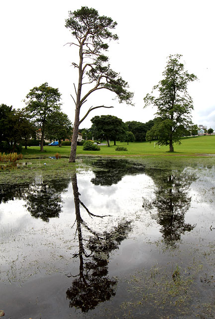 Inch Park, Liberton  -  August 2012 following heavy rain