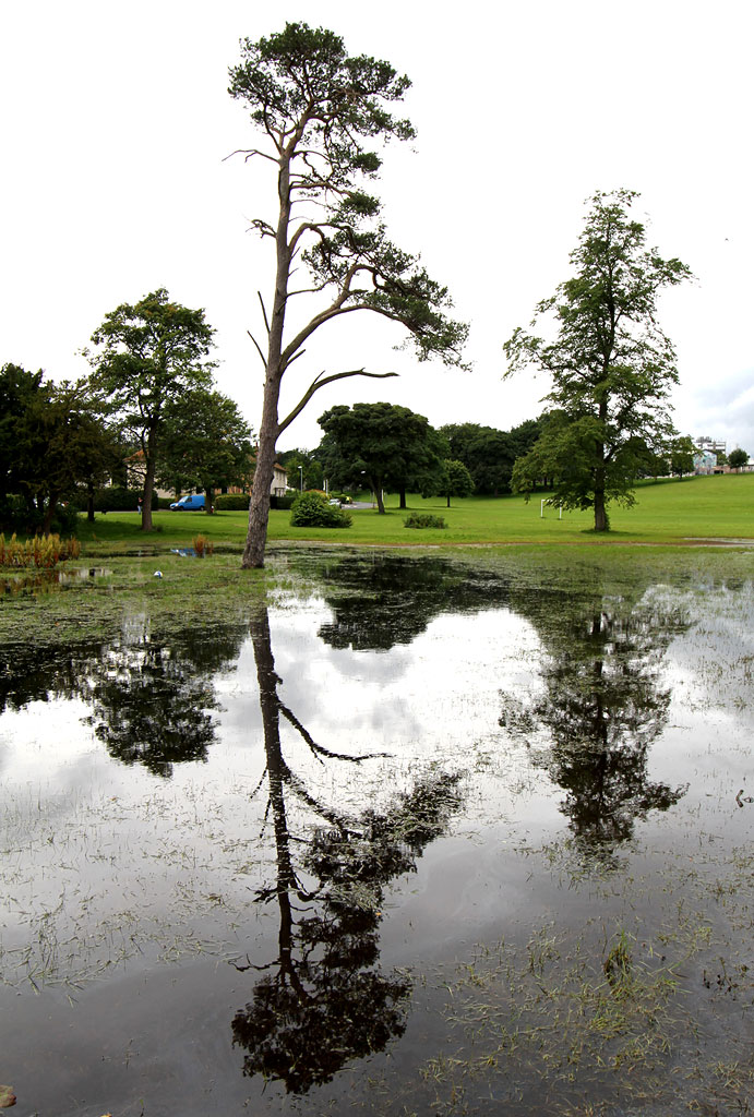 Inch Park, Liberton  -  August 2012 following heavy rain