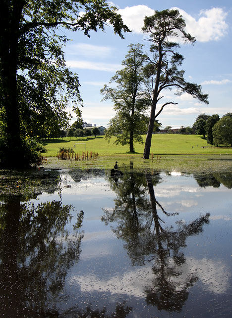 Inch Park, Liberton  -  August 2012 following heavy rain