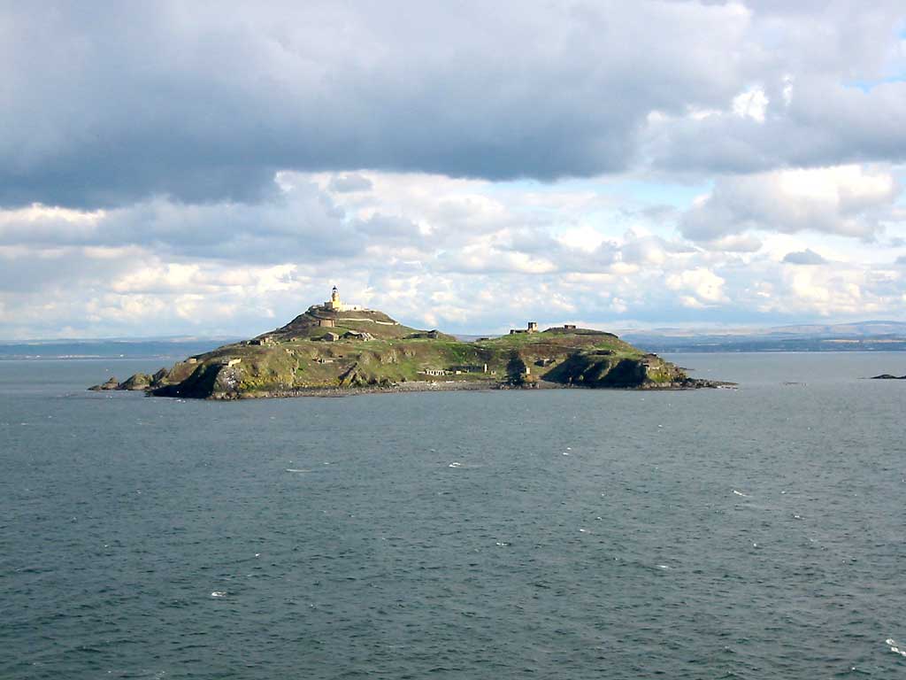 The Island of Inchkeith in the Firth of Forth