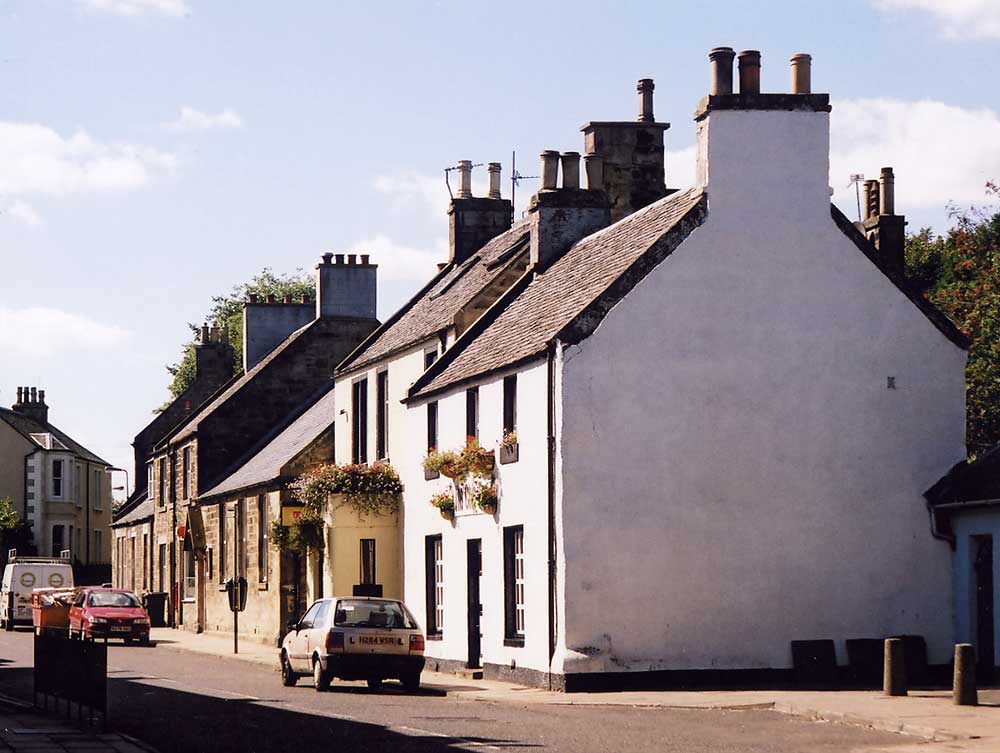 Enlargement of a Photograph 2004  -  Kirknewton Village
