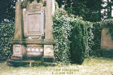 A Grave site close to the RAF base at Kirknewton, 1954