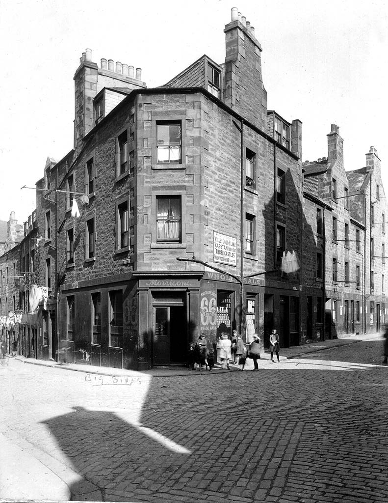 Giles Street and St ANdrew's Wynd, Leith, Around 1920