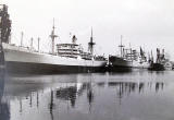 Ben Line Ship, 'Ben McDhui' at Leith Docks, around 1961