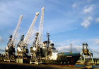 Leith Docks  -  Albert Dock  -  Photographed November 2004