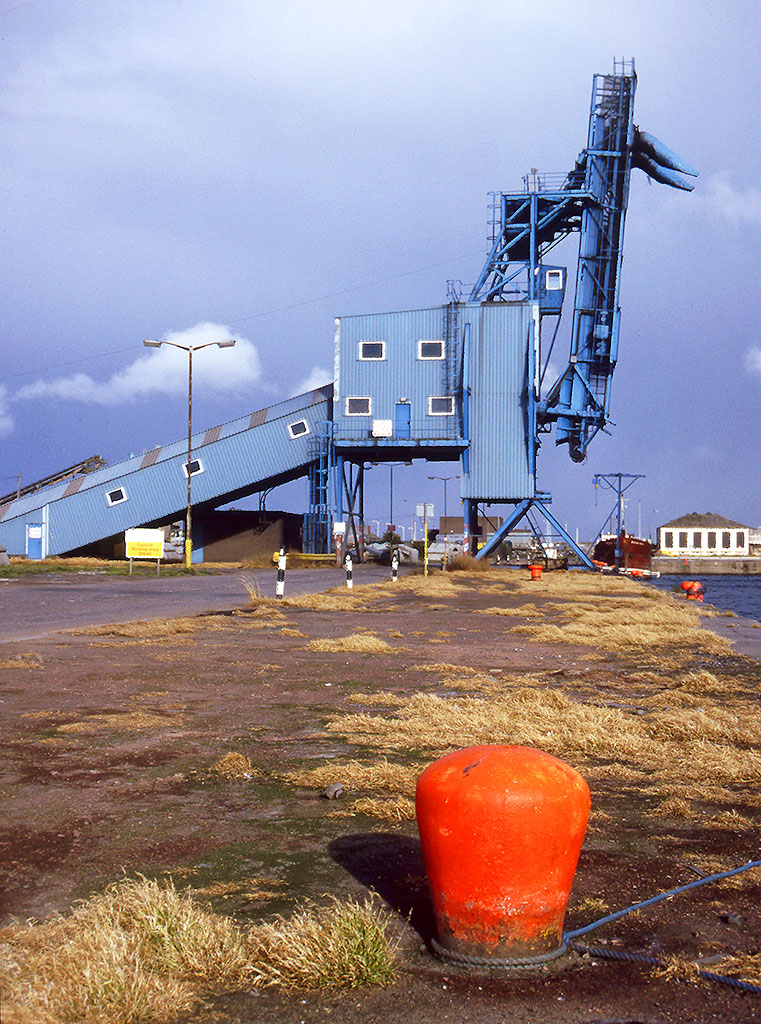 Leith Docks - Bollard + Coal Conveyor