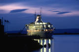 Leith Docks  -  The liner, 'Illiria''