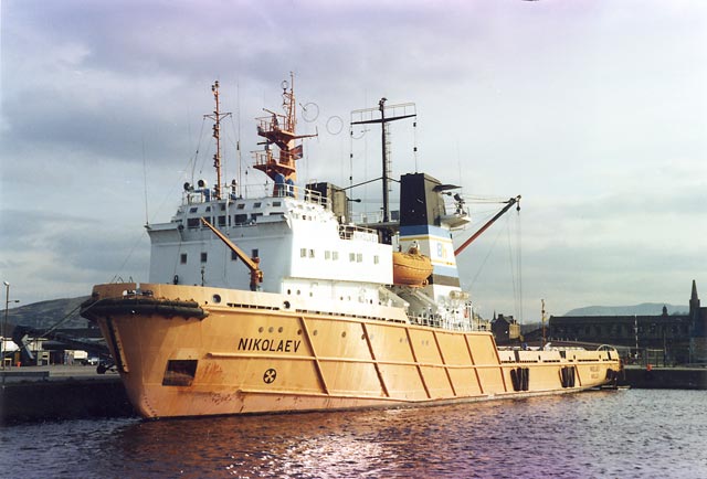 Leith Docks  -  April 1995  -  Nikolaev