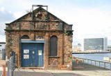 Victorian Pumping Station beside Alexandra Dry Dock, Leith  -  September 2005