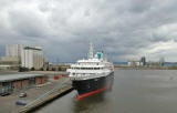 The cruise liner, Alexander von Humboldt at Leith Western Harbour