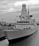 D32, HMS Darling, Type 45 Destroyer at Leith Western Harbour  -  November 21, 2009