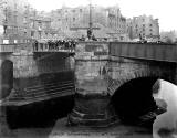 Upper Drawbridge over the Water of Leith at Sandport Place, Leith  -  1910