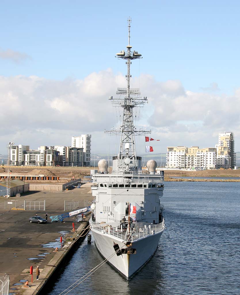 Latouche-Treville (D646)  -  George Leygues class frigate in the French Navy, at Leith Western Harbour