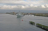 HDMS Thetis (F357), Royal Danish Navy Ocean Patrol Vessel at Leith Western Harbour