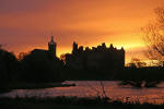 View across Linlithgow Loch to St Michael's Parish Church and Linlithgow Palaceiew across Linlithgow Loch to St Michael's Parish Church and Linlithgow Palace