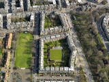 Hidden Bowling Green between Montgomry Street and London Road