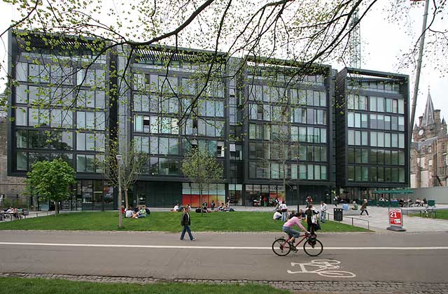 New Buildings beside Middle Meadow Walk  -  May 2008