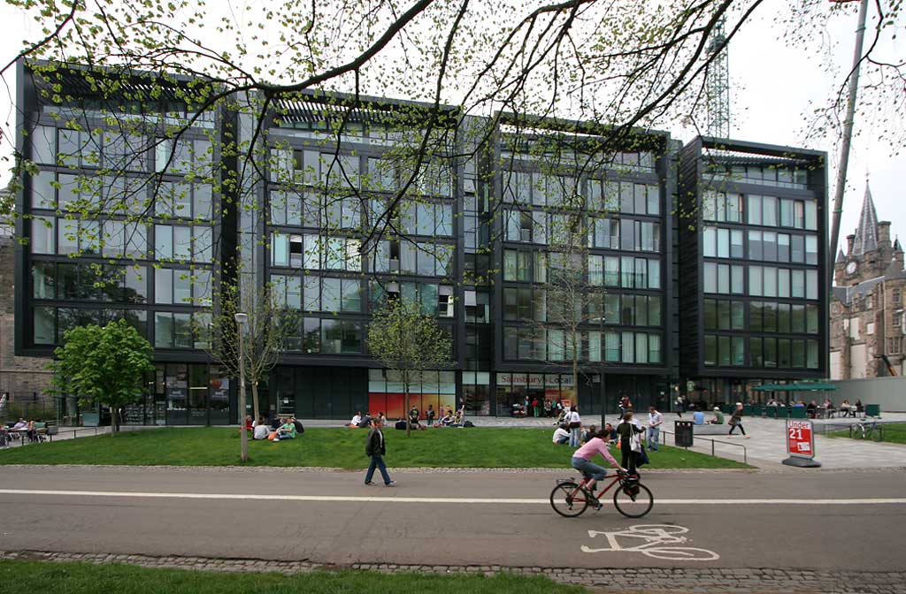 New Buildings beside Middle Meadow Walk  -  May 20088