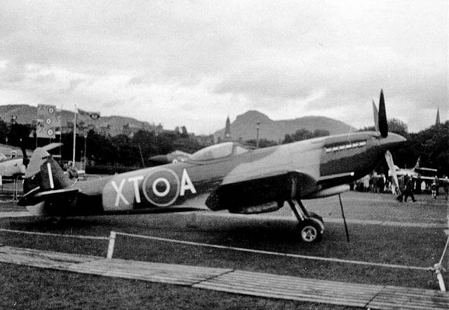 RAF Display at The Meadows, Edinburgh -  1965