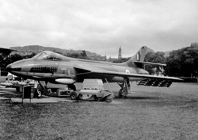 RAF Display at The Meadows, Edinburgh -  1965