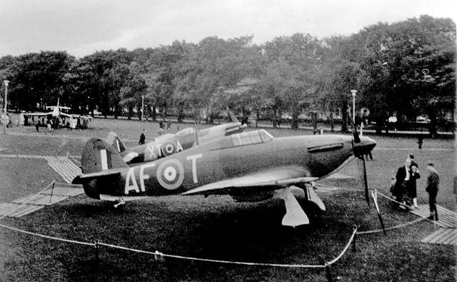 RAF Display at The Meadows, Edinburgh -  1965