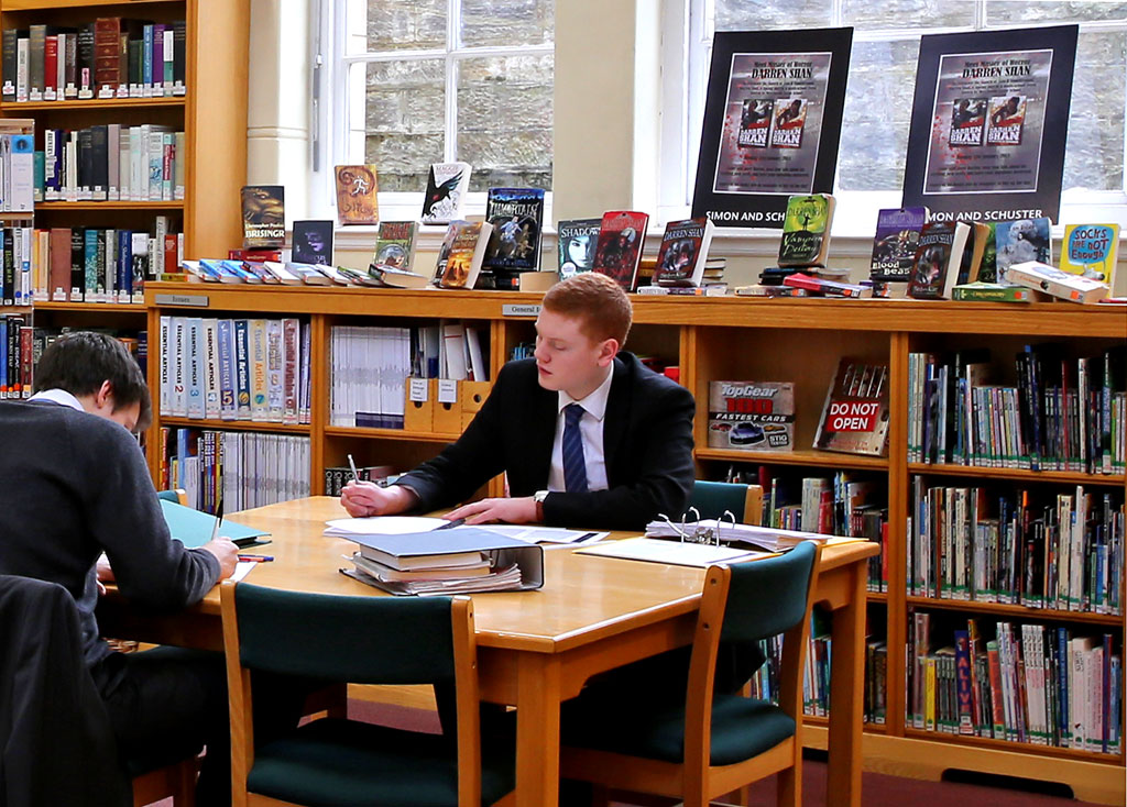 Merchiston Castle School  -  The Library -  February 2013