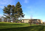 Merchiston Castle School  -  The main School Building and Trees