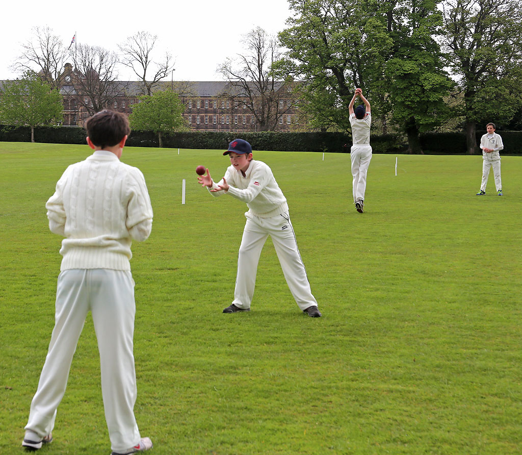 School Cricket  -  Merchiston Castle v. Dollar  -  16 May 2013