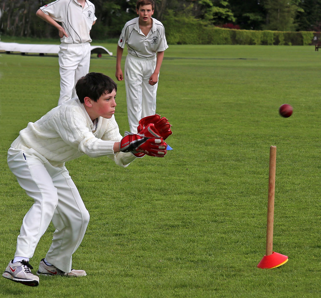 School Cricket  -  Merchiston Castle v. Dollar  -  16 May 2013