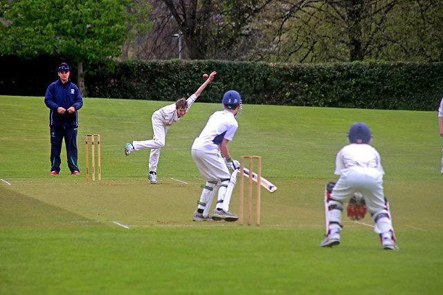 School Cricket  -  Merchiston Castle v. Dollar  -  16 May 2013