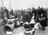 Newhaven Fishmarket with Fishwives and Creels