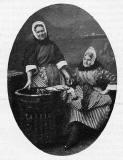 Newhaven Fishwives  -  Photograph from Edinburgh Official Guide, 1923