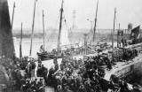 Newhaven Harbour and Lighthouse  -  1920s