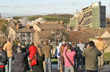 Oxgangs  -  Demolition of high-rise flats, Allermuir Court and Caerketton Court