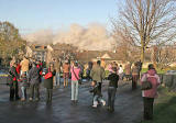 Oxgangs  -  Demolition of high-rise flats, Allermuir Court and Caerketton Court