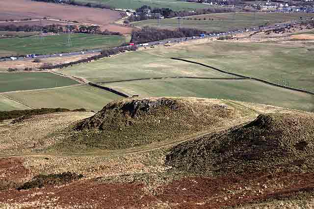 The Pentland Hills  -  A fine afternon on the first day of Spring:  March 20, 2015