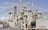 HMS Lochinvar at Port Edgar  -  around 1962