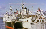 HMS Lochinvar at Port Edgar  -  around 1962