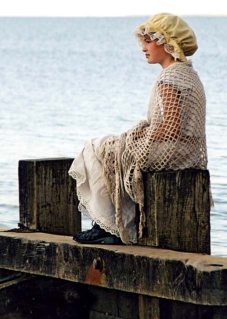 Photograph on Portobello Beach, taken during the filming of the video:  "Memories of Portobello - It always seemed to be sunny"