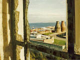 View to the east from Portobello Open Air Pool, now closed - 1985