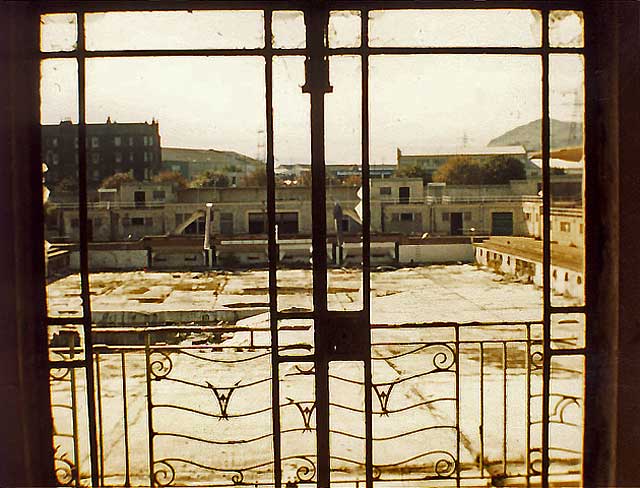 View to the SW from Portobello Open Air Pool, now closed - 1985